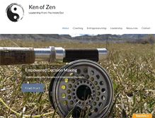 Tablet Screenshot of kenofzen.com